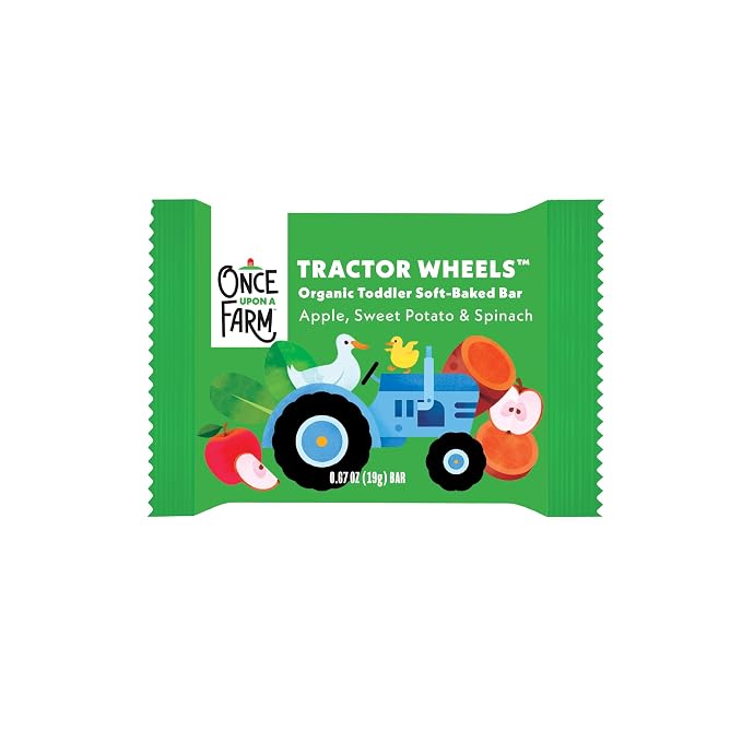 Once Upon A Farm Organic Toddler Soft Baked Bar, Sweet Potato and Spinach - Image 5