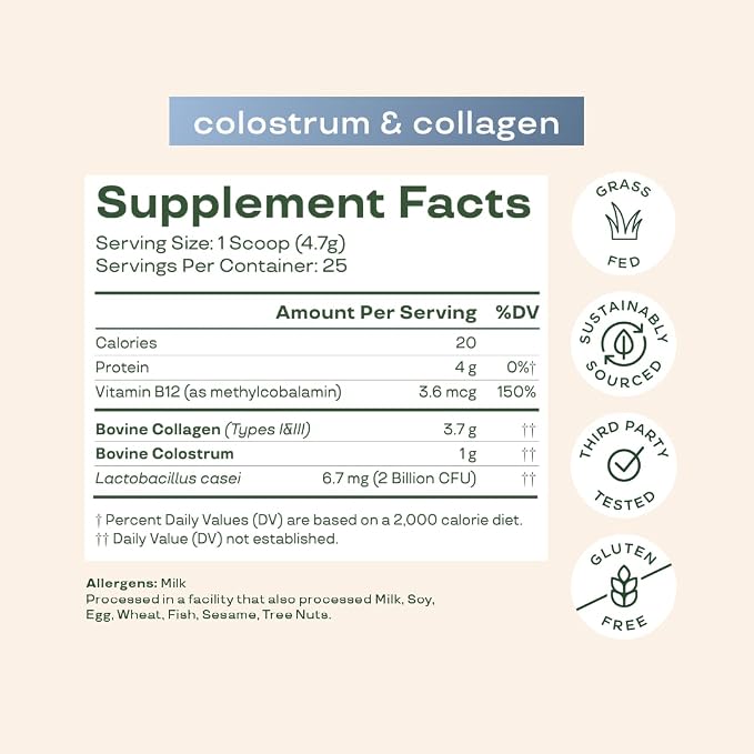 Bloom Nutrition Bovine Colostrum Powder - Image 4