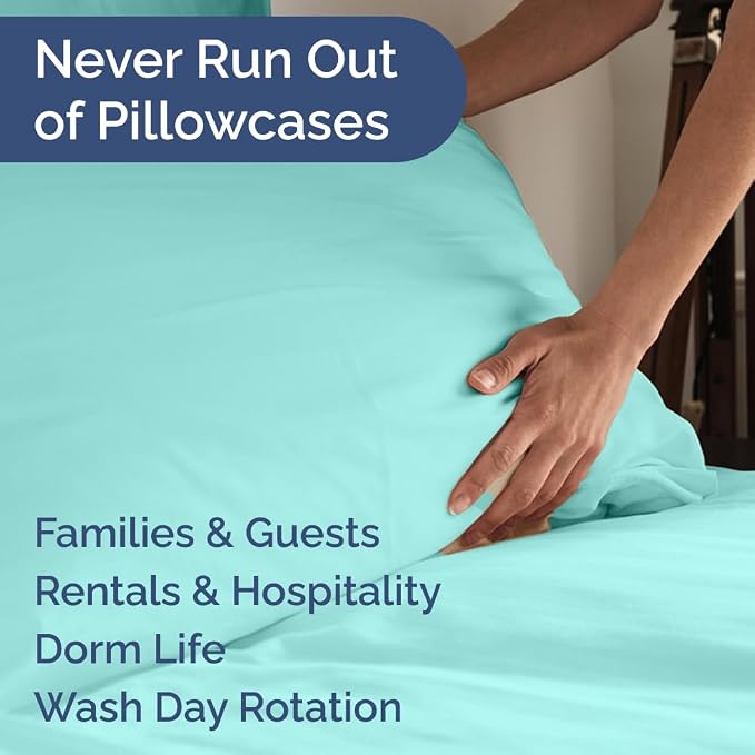 Queen Pillow Cases Set of 8 - Image 5