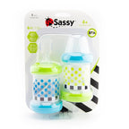 Sassy Baby Food Nurser – 4+ Months Set of 2- 4oz 100% Silicone Nipple and Spoon - Image 6