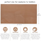Owlowla Baby Diaper Changing Pad Portable Changing Mat Travel Changing Pad Liner - Image 4