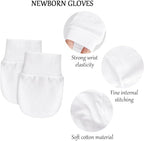 Baby Mittens No Scratch Mittens Infant Soft Gloves Mittens - Image 5