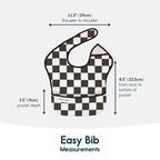 Tiny Twinkle Mess Proof Baby Bibs - Image 5