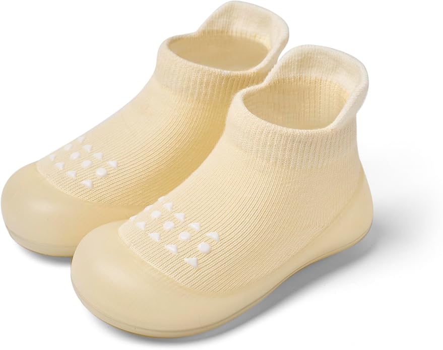 Baby Sock Shoes Baby Walking Shoes Infant Non-Slip Breathable Slippers by Bearbay