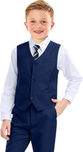 Boys’ Formal Suit 5 Piece Set, Toddler Tuxedos by KEYWANTS