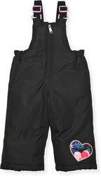 Arctic Quest Little Girls Bib Snow Pants and Ski Jacket Water-Resistant Snowsuit - Image 3
