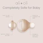 Ali+Oli Food & Fruit Feeder Pacifier Set - Image 3