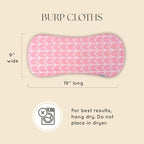 Dodo Babies 5-Pack Baby Burp Cloths - Image 6