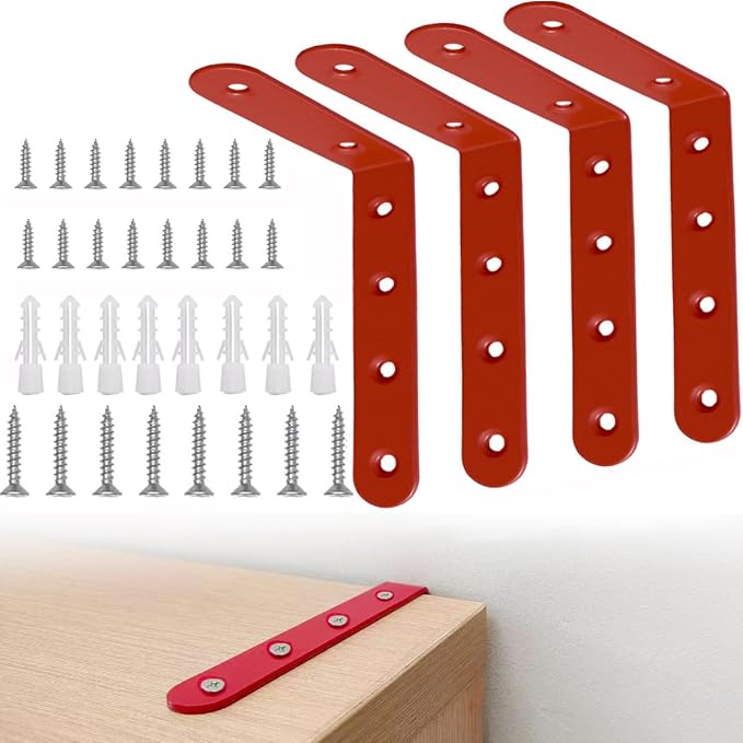 Anti Tip Furniture Anchors for Baby Pet Proofing, Furniture Wall Anchor by PTKSZGT