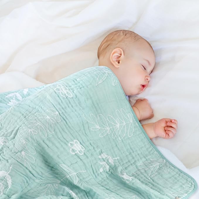Ultra-Soft Muslin Baby Blanket - Image 2