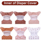 babygoal Cloth Diaper Covers 6 Pack - Image 7