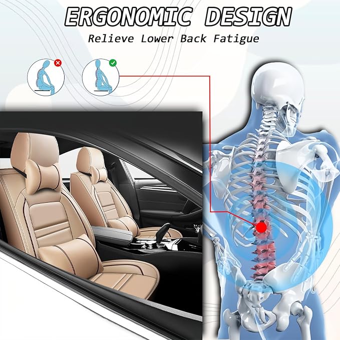 Car Seat Covers for Scion xb 2004-2015 | 5-Seats Seat Covers, Waterproof Seat - Image 5