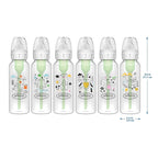 Dr. Brown's Natural Flow Anti-Colic Options+ Narrow Baby Bottle, Pig & Frog - Image 15