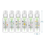Dr. Brown's Natural Flow Anti-Colic Options+ Narrow Baby Bottle, Squirrel & Goat - Image 15