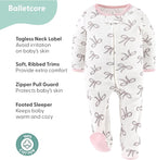 The Peanutshell Baby Sleepers for Girls Set of 3 - Image 2