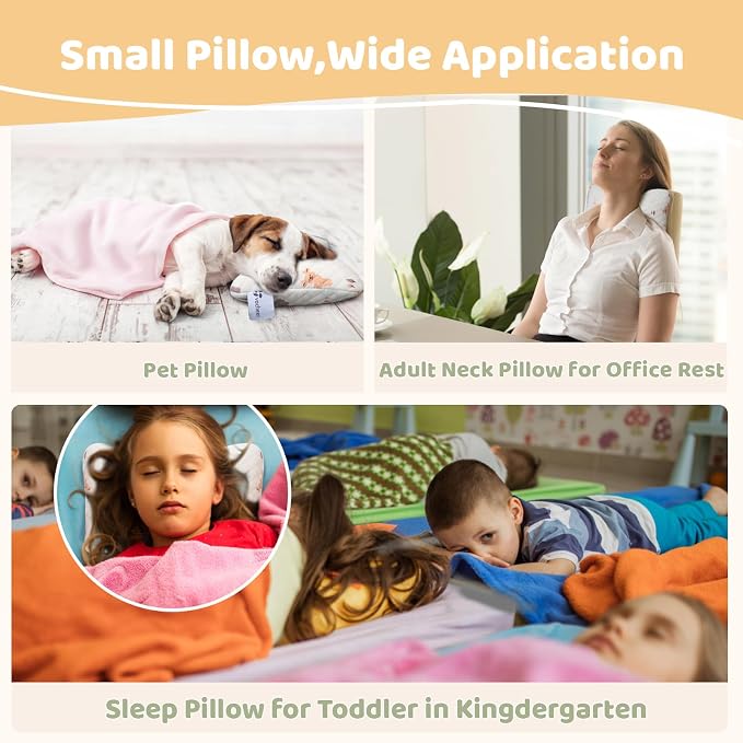 vocheer Small Pillows for Sleeping, Tiny Pillows for Neck, Lumbar and Knee - Image 5