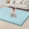 ACOMOPACK Baby Play Mat for Floor 1.3" Thick Memory Foam Play Mat 39"×59" Tummy by ACOMOPACK