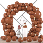 90pack Coffee Balloons Different Size 18/12/10/5 Inch Coffee Balloon Garland by Voircoloria