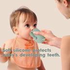 Cuddle Campus 100% Silicone Baby Training Cup, Shatterproof Toddler Sippy Cups - Image 3