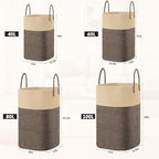 Laundry Basket, Woven Cotton Rope Laundry Hamper, Versatile Storage - Image 3