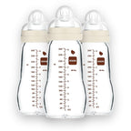 MAM Premium Glass Baby Bottles, Easy Switch Between Breast and Bottle, Feel by MAMBabyUSA
