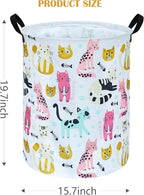 Round Laundry Hamper Storage Basket Laundry Organizer Hamper Storage Bins - Image 2