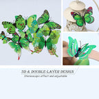 Butterfly Wall Decor 24/48 PCS, 3D Butterflies Stickers - Image 3