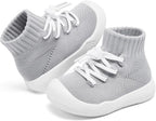 Baby Non Slip Socks Shoes Boys Girls Soft Slip On Sneakers Protection Toe - Image 7