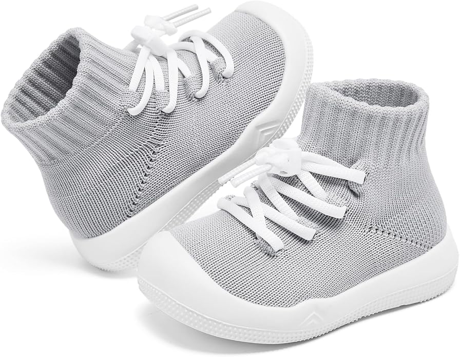 Baby Non Slip Socks Shoes Boys Girls Soft Slip On Sneakers Protection Toe - Image 7