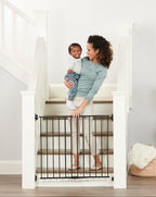 Regalo 2-in-1 Extra Wide Stairway and Hallway Walk Through Baby Safety Gate by Regalo