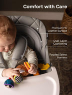 HARPPA 6 in 1 Baby High Chair, Convertible Infant Feeding Chair - Image 8
