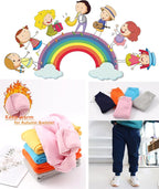 CuteOn Unisex Toddler Jogger Pants Kids Cotton Elastic Waist Winter Baby - Image 6