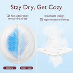 Momcozy Ultra-Thin Disposable Nursing Pads, Ultra-Absorbent and Breathable - Image 4