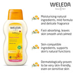 Weleda Baby Calendula Comforting Body Lotion, Plant Rich Moisturizer - Image 5