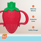 RaZbaby Fruitique Fruit Feeder One-Piece Baby – Larger Opening - Image 5