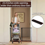 DEARBB Extra Wide Baby Gate Ultra Narrow Spacing 30.11-77.36" Pressure Mounted - Image 4