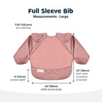 Tiny Twinkle Mess Proof Baby Bib, Waterproof Smock Baby Bib - Image 6