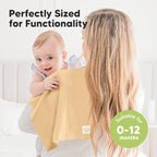 Organic Burp Cloths Baby Boy, Girl - Image 4