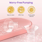 Nuliie 12PCS Silicone Flanges Insert Replacement Kit, Flange Sizing Kit - Image 3
