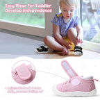 Baby Walking Shoes Toddler Girl Boy Soft Sole Breathable Cotton Canvas Shoes - Image 2