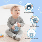 3 Pack Silicone Sleeves for Philips Avent Natural Glass Baby Bottles, Anti - Image 5