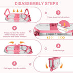 MoreFeel Collapsible Baby Bathtub - Image 4