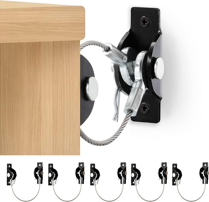 Furniture Anchors Anti-Tip Kit- Furniture Straps by HOME+MASTER+HARDWARE