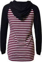 GINKANA Women's Nursing Hoodie Sweatshirt Long Sleeves Breastfeeding Maternity - Image 3