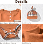 Aalizzwell Newborn Infant Baby Boys Fall Winter Outfit - Image 2