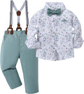 CARETOO Toddler Boy Clothes Suit Gentleman Wedding Outfits Kids Formal Dress by CARETOO