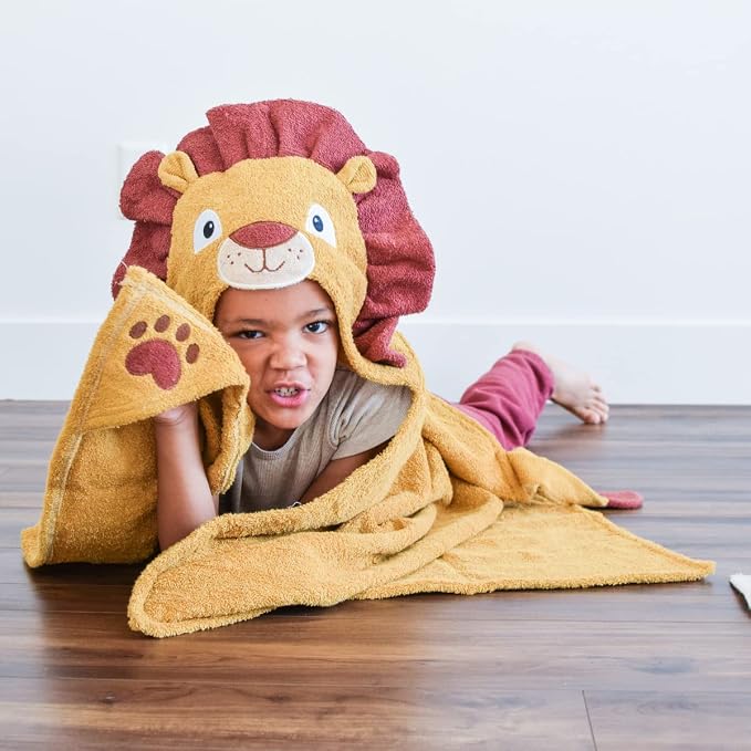 Hooded Baby Towel for Kids 2-8 | Large 100% Cotton Baby Towel for Girls or Boys - Image 5