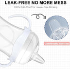 Spout Sippy Cup Conversion Kit for Philips Avent Natural Baby Bottles, Soft top - Image 5