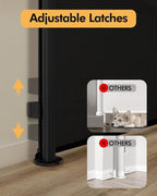 Retractable Baby Gate for Stairs & Doorways, Pet and Dog Safety Gate for - Image 5