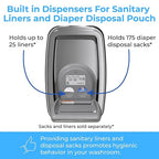 Koala Kare Baby Changing Station Vertical Surface-Mounted, Model KB311-SSWM - Image 7